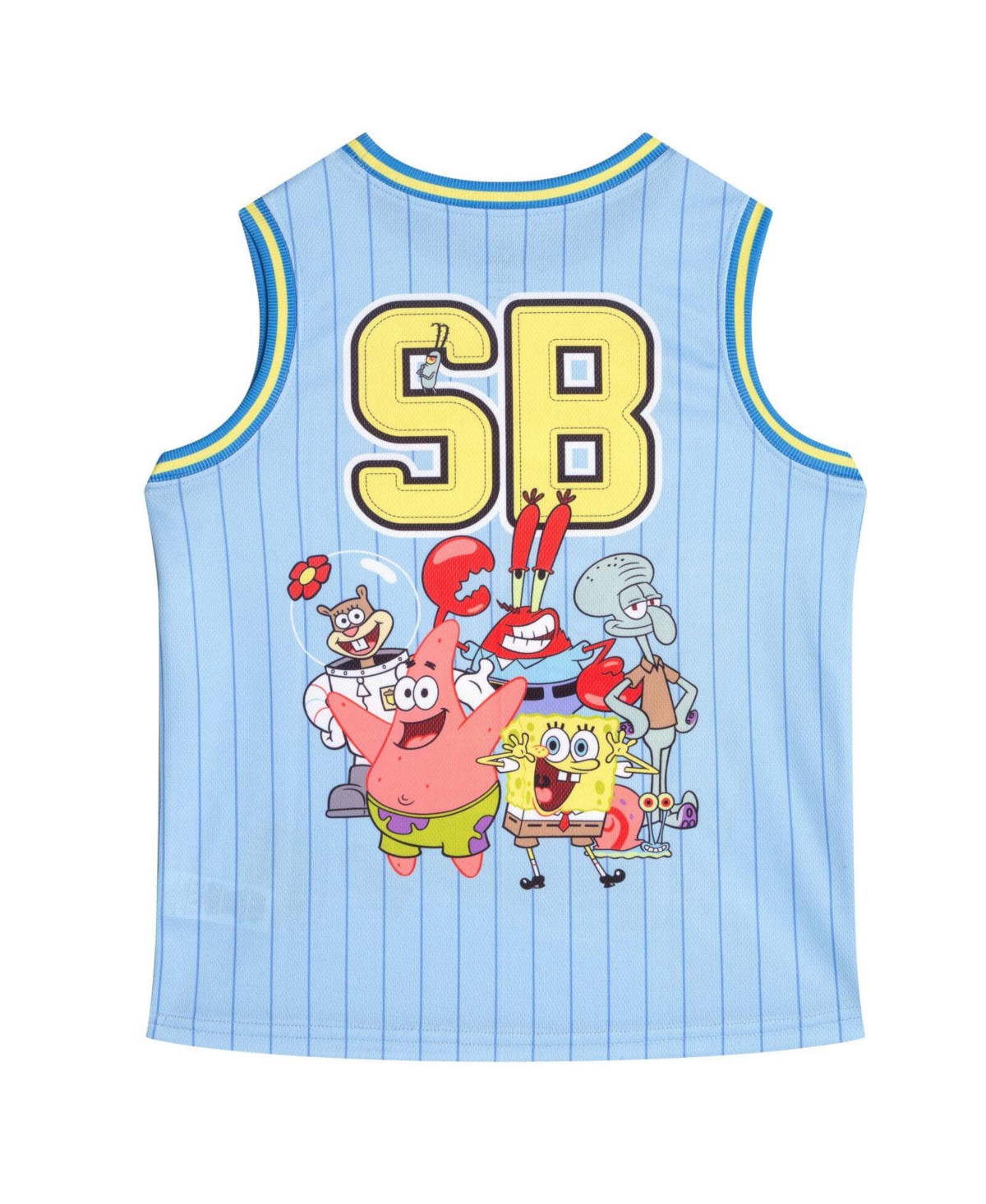 SpongeBob SquarePants Boys' (5T-20T) Basketball 2-Piece Tank and Shorts Set