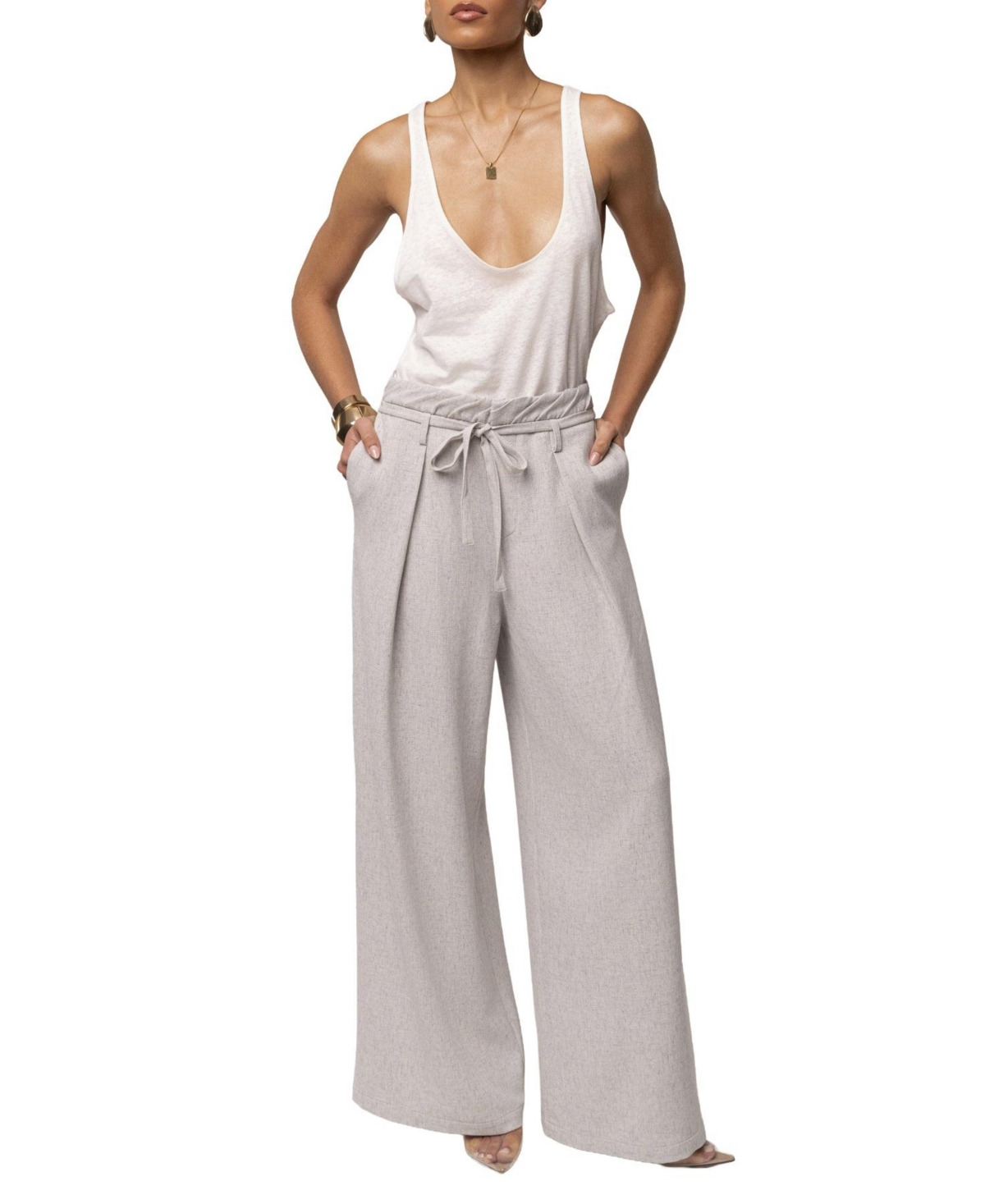 Jluxlabel Women's Classic Scoop Neck Tank