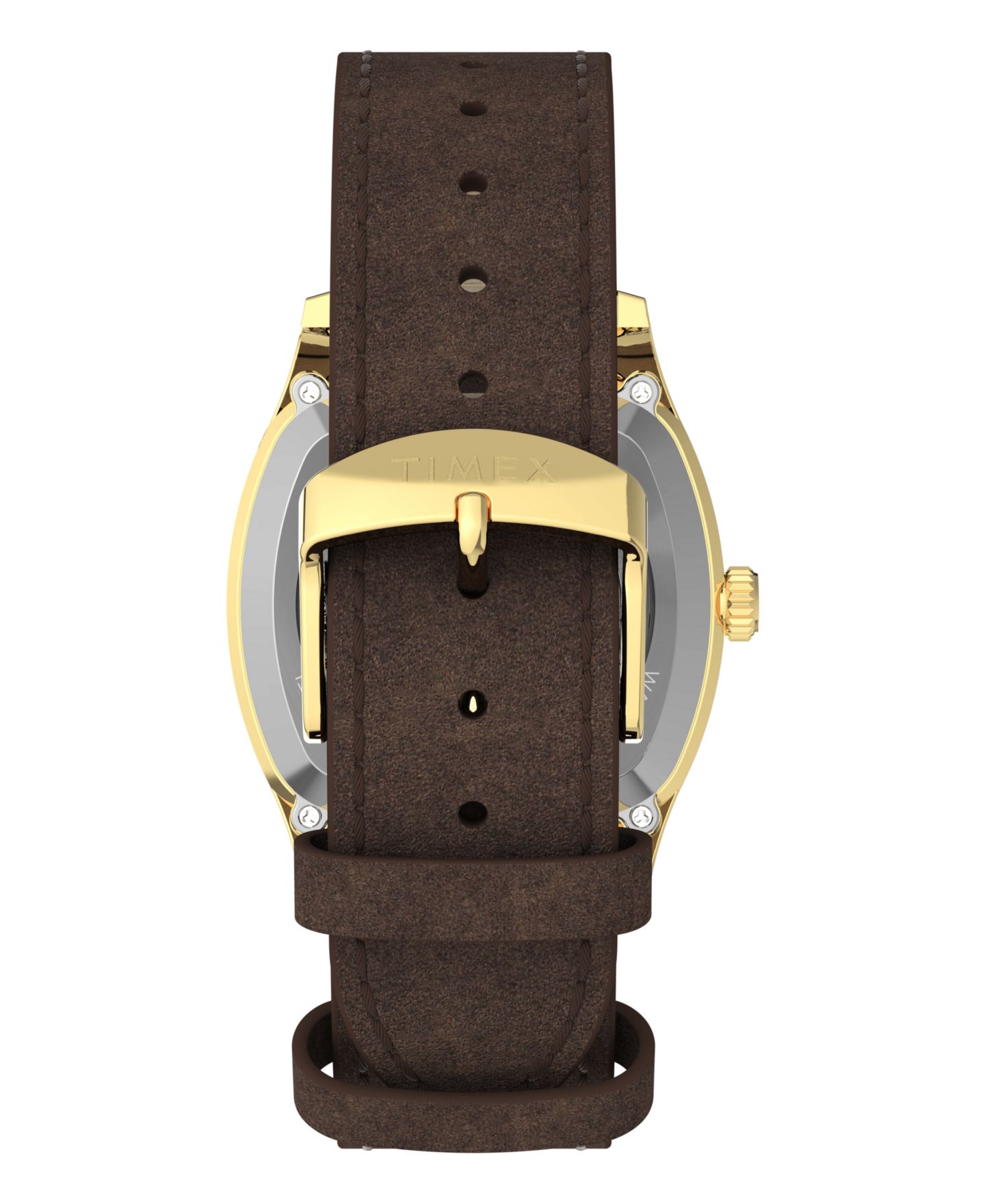 Мужские часы Timex Automatic Brown Leather Watch 36mm — фото 2