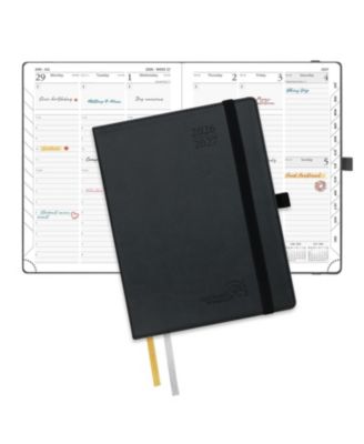 Pocket Planner 2026-2027 Academic Weekly Hourly Leather Cover