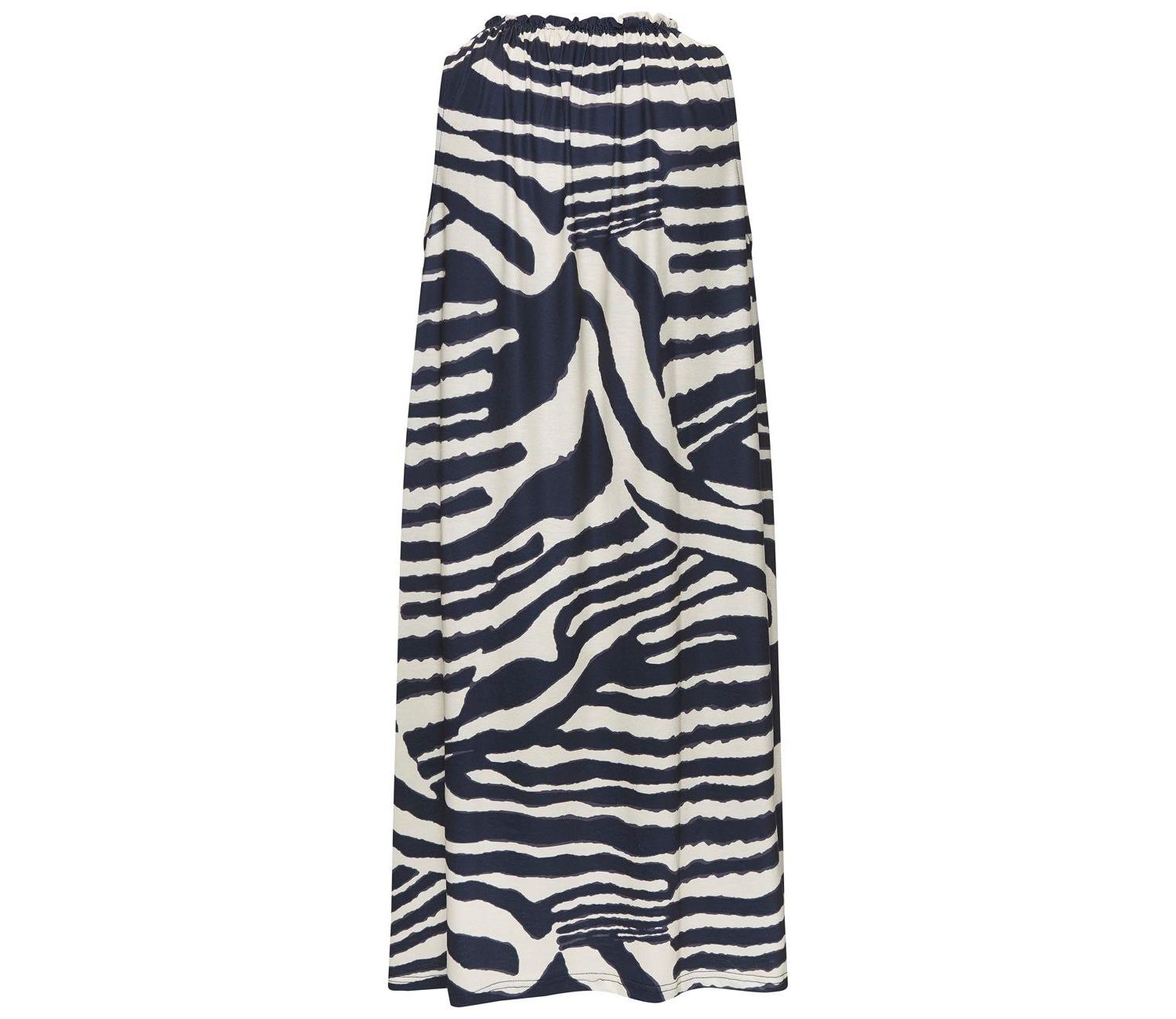 Women's Printed High Neck Swing Everyday Comfort Shift Short Dress