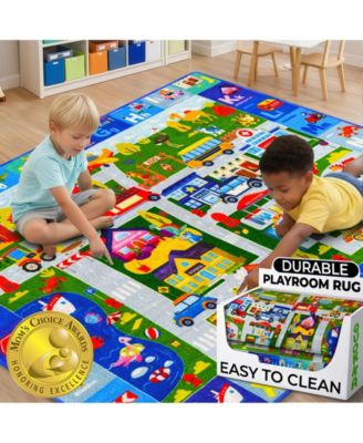 Baby Mats for Playtime & Activities for Babies 6-12 Months - Super Soft Baby Floor Play Mats for Toddlers 1-3
