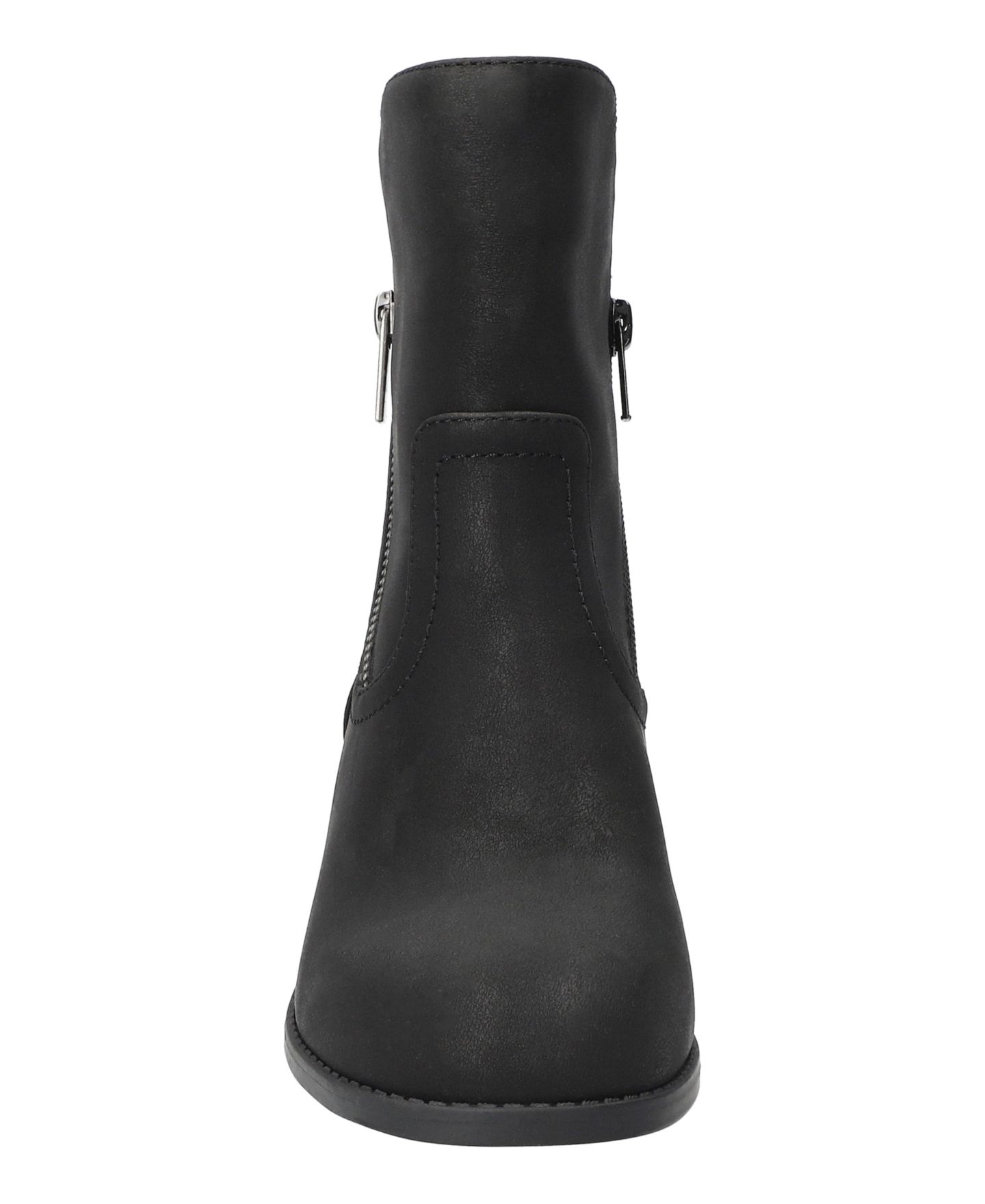Женские ботинки Easy Street Rocky Casual Round Toe Booties, цвет: Чёрный матовый — фото 6