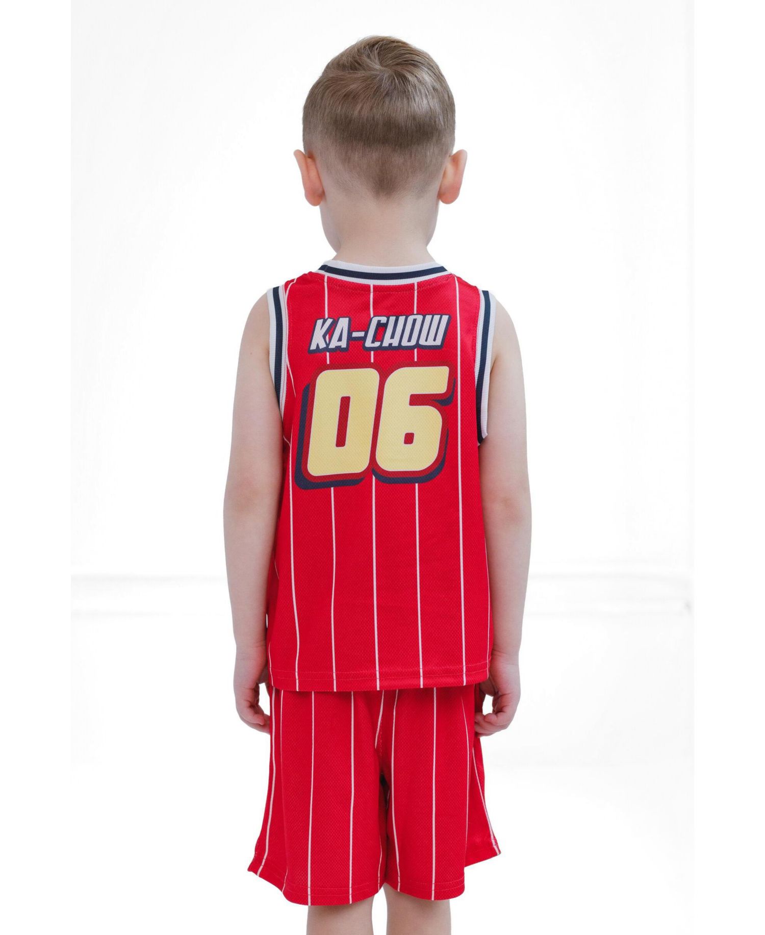 Mickey Mouse Kids & Baby Lightning McQueen Boys Athletic 2-Piece Tank Top and Shorts Set