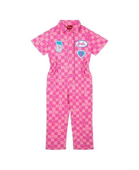 Barbie Baby Girls (12M to 18 M) Cosplay Zip-Up One Piece, цвет: Розовый