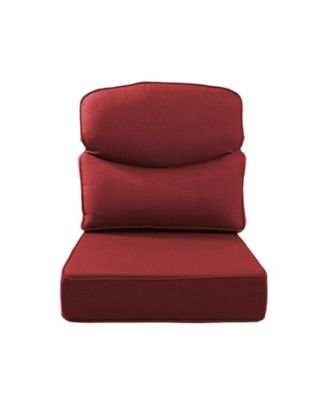 6 Inch Thick 24" x 24" Outdoor Deep Seating Cushion Set Indoor And Outdoor Seat / Back Cushion