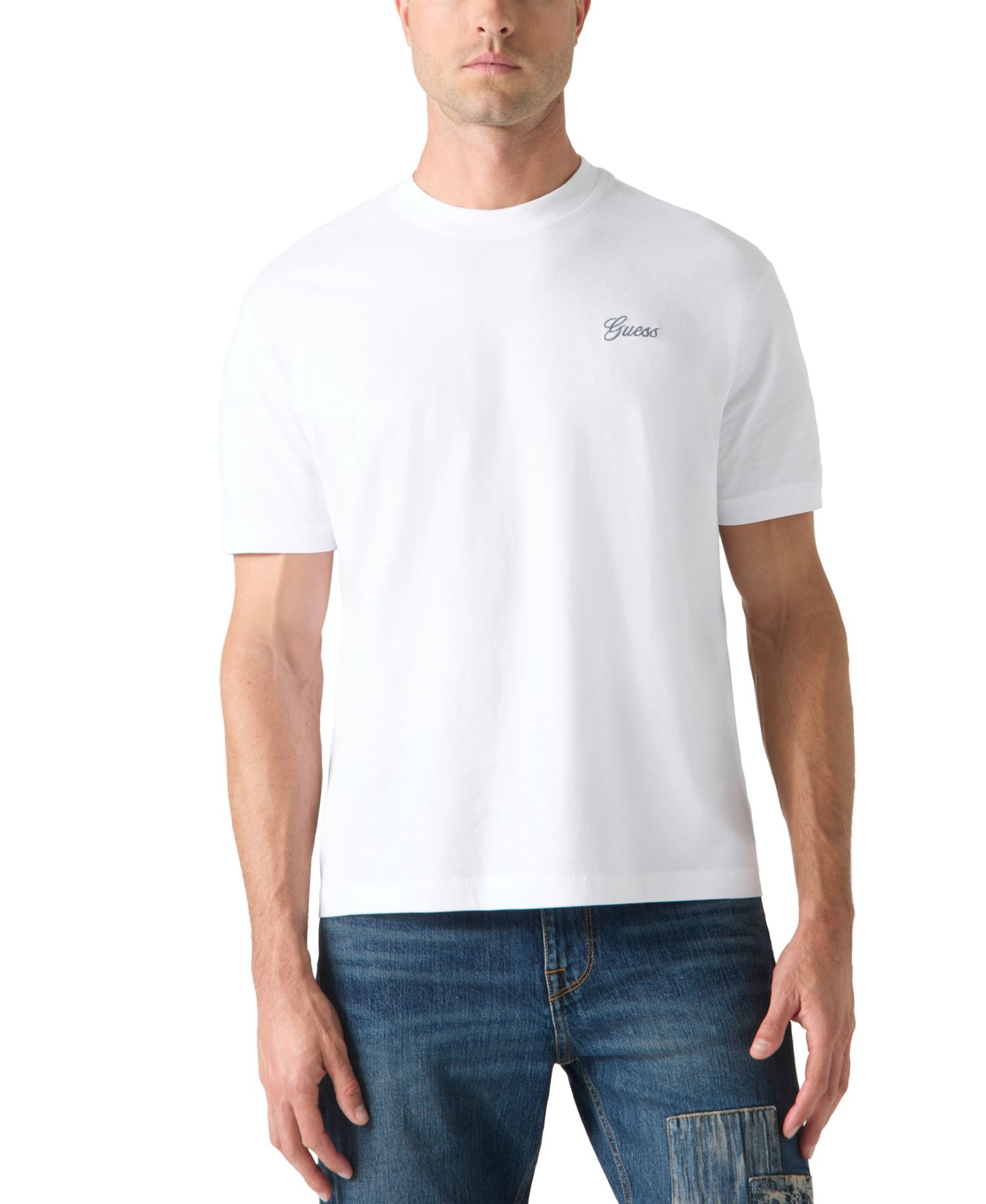 Men's Watercolor City Short-Sleeve T-Shirt