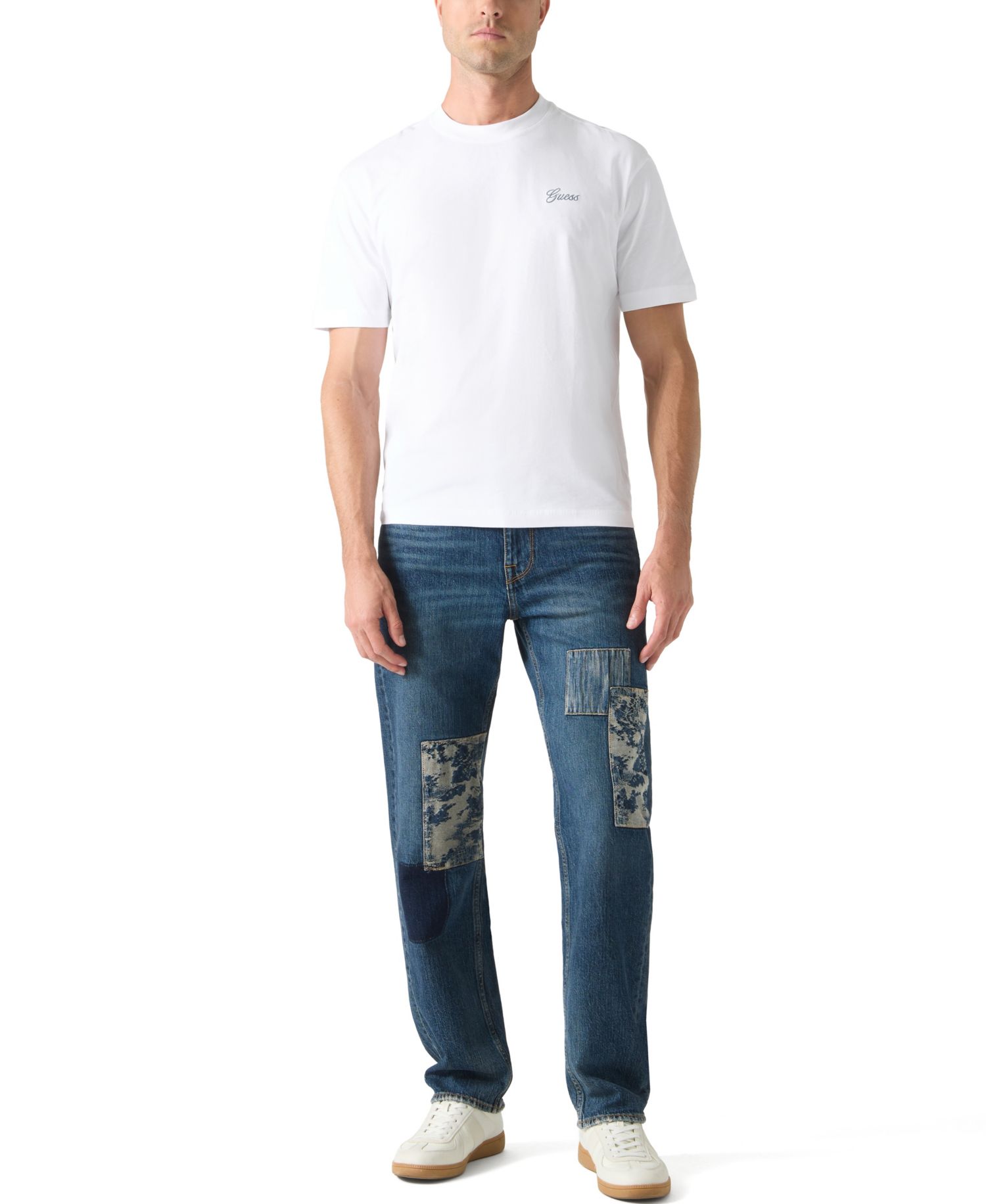 Men's Watercolor City Short-Sleeve T-Shirt