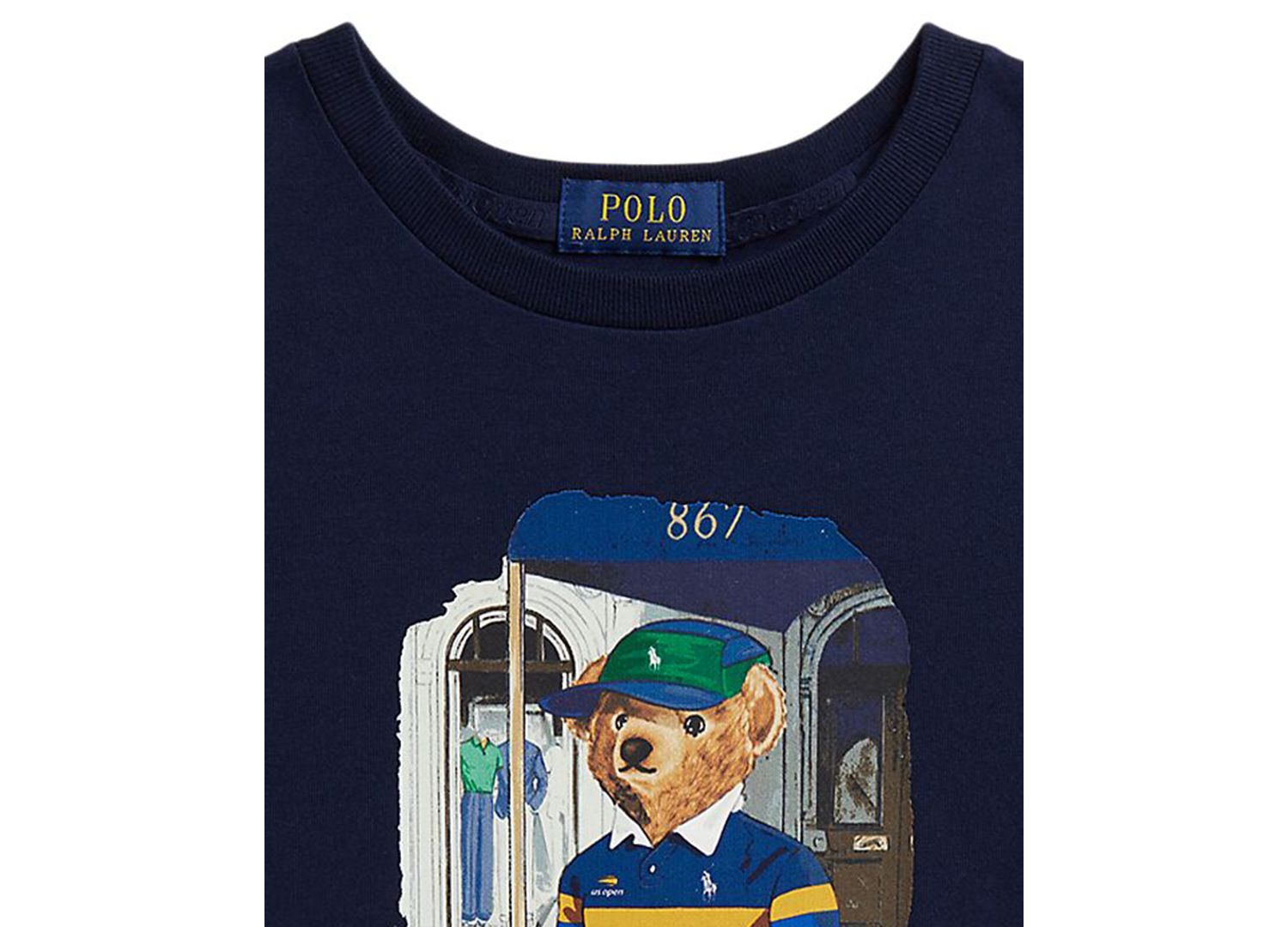 Girls' 7-16 US Open Polo Bear Short-Sleeve T-Shirt
