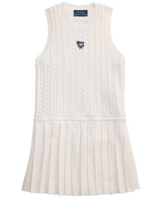 Girls' 2T-6X US Open Sleeveless Sweater Dress
