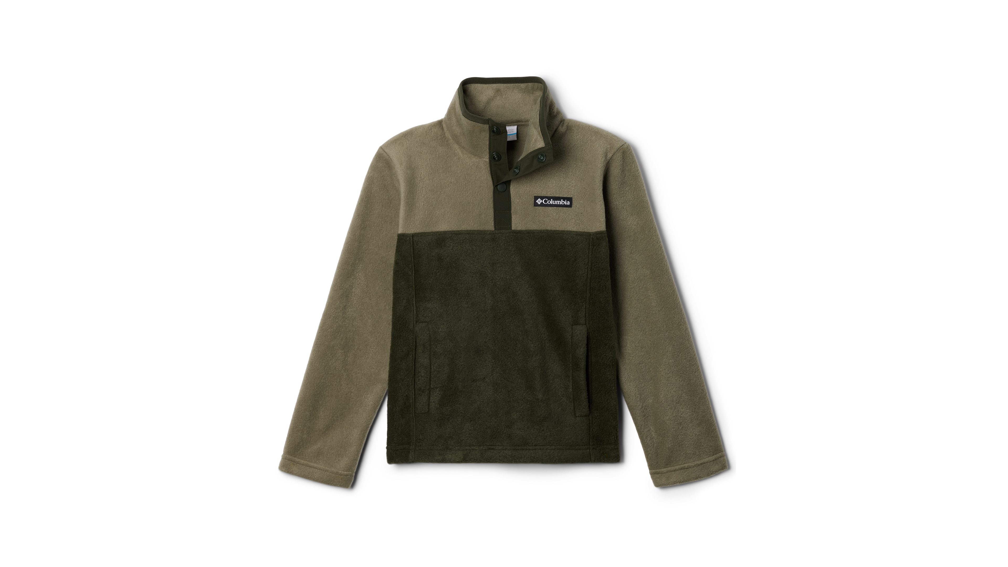 Columbia Boys' 7-16 Steens Mountain Ii 1/4 Snap Fleece Jacket