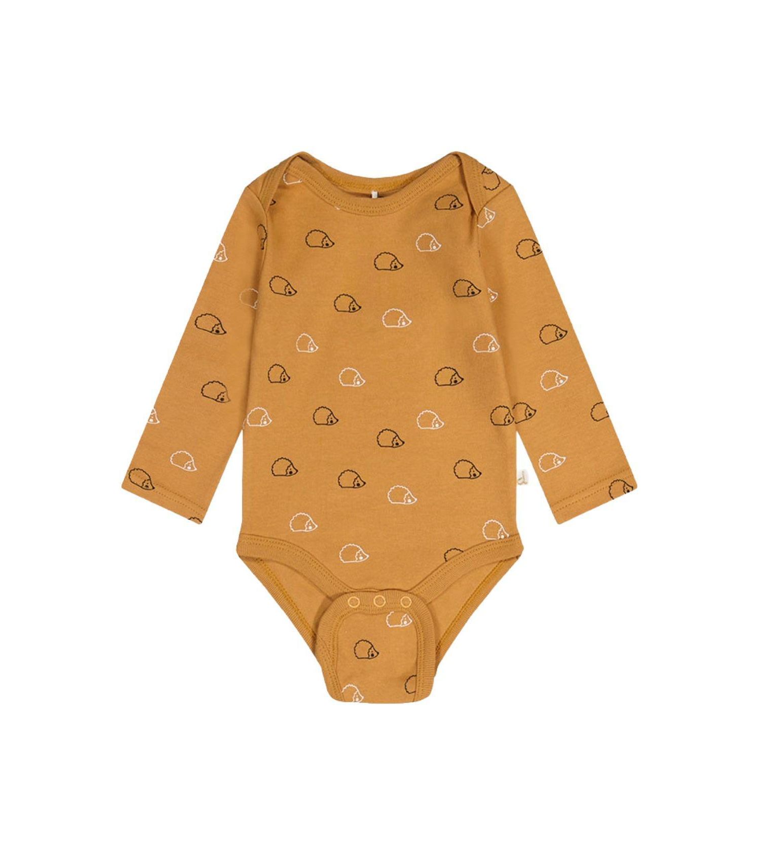 Baby Boys ( 3M to 24M ) Cotton Onesie Printed Hedgeho