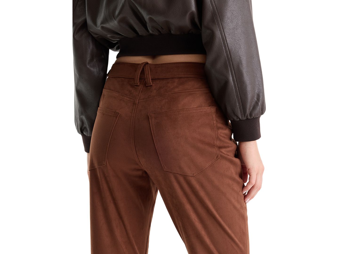 Women's Suede Good Classic Bootcut Pants
