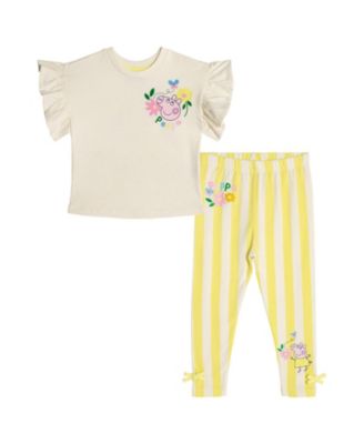 Little Girl's (5-8) 2-Piece T-Shirt and Leggings Set