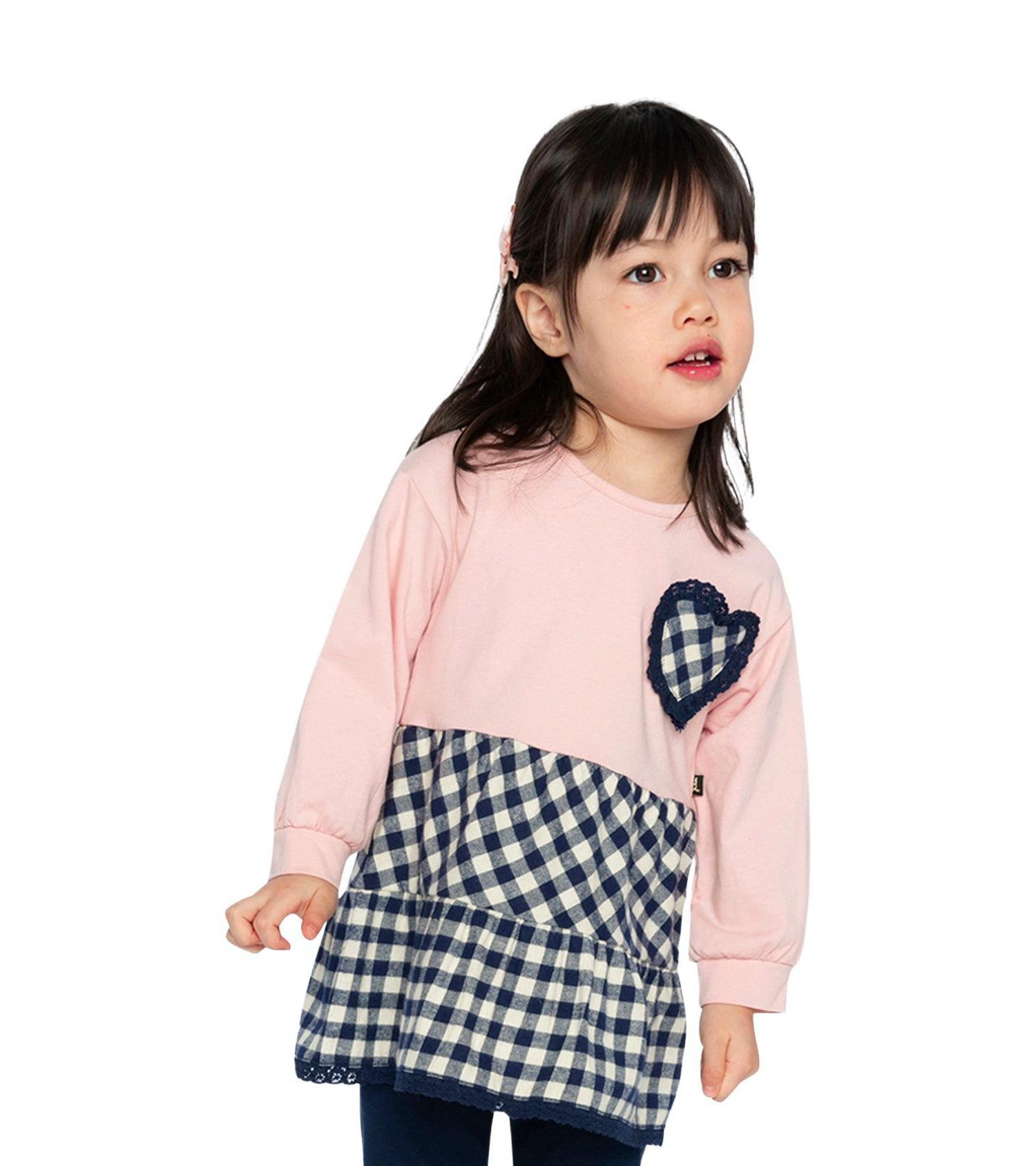 Baby Girl ( 3M to 24 M ) Tunic and Leggings Set Pale Dusty