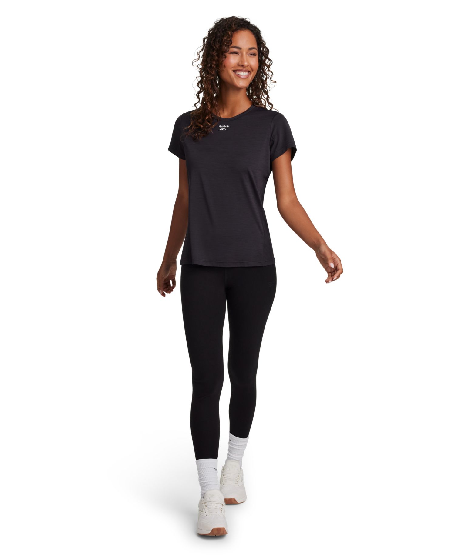 Women's Marled Crewneck Performance T-Shirt
