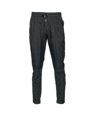 Men's Logo Striped Nylon Trousers