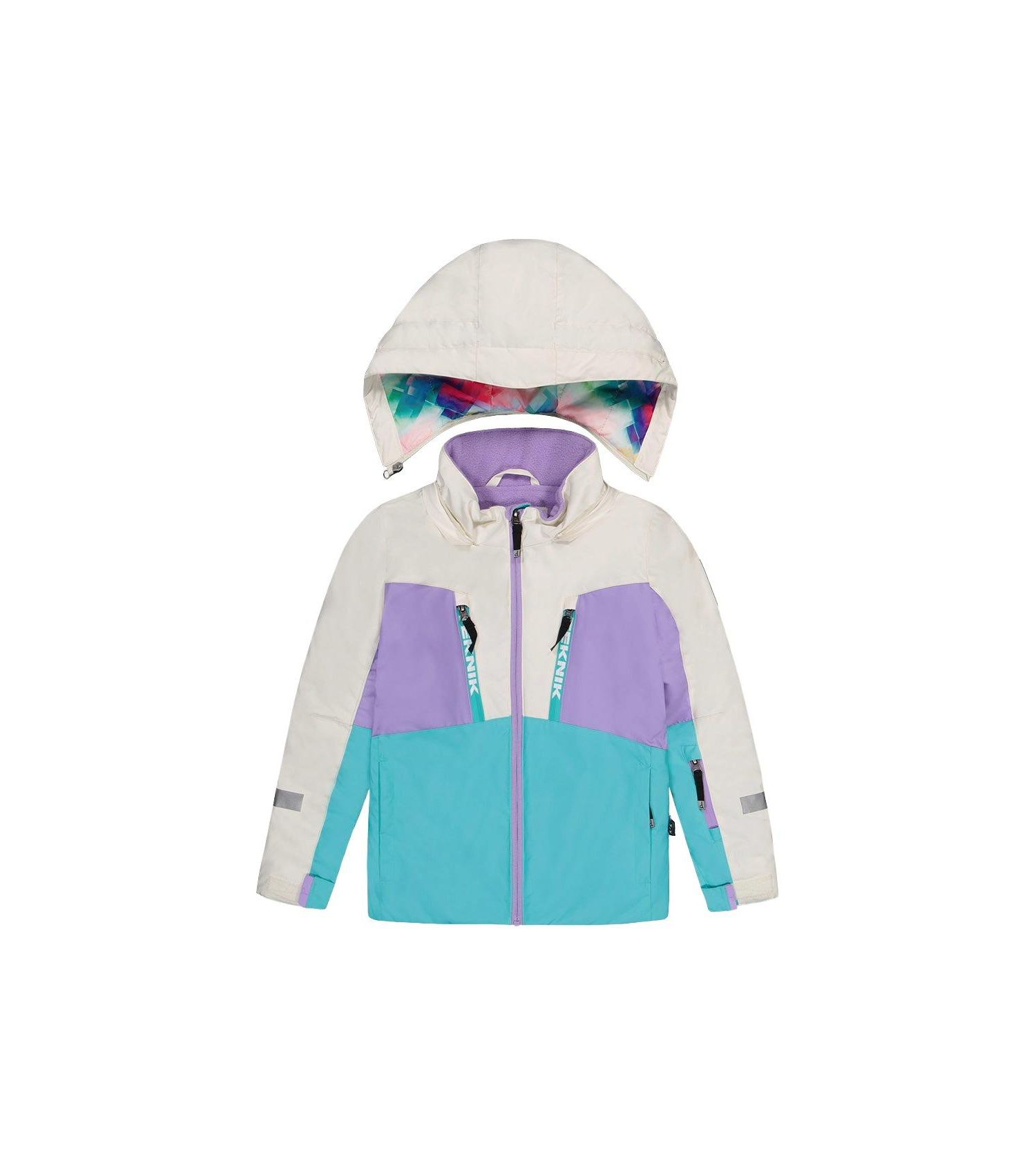 Little and Big Girl's (6-16) Two Piece Teknik Snowsuit