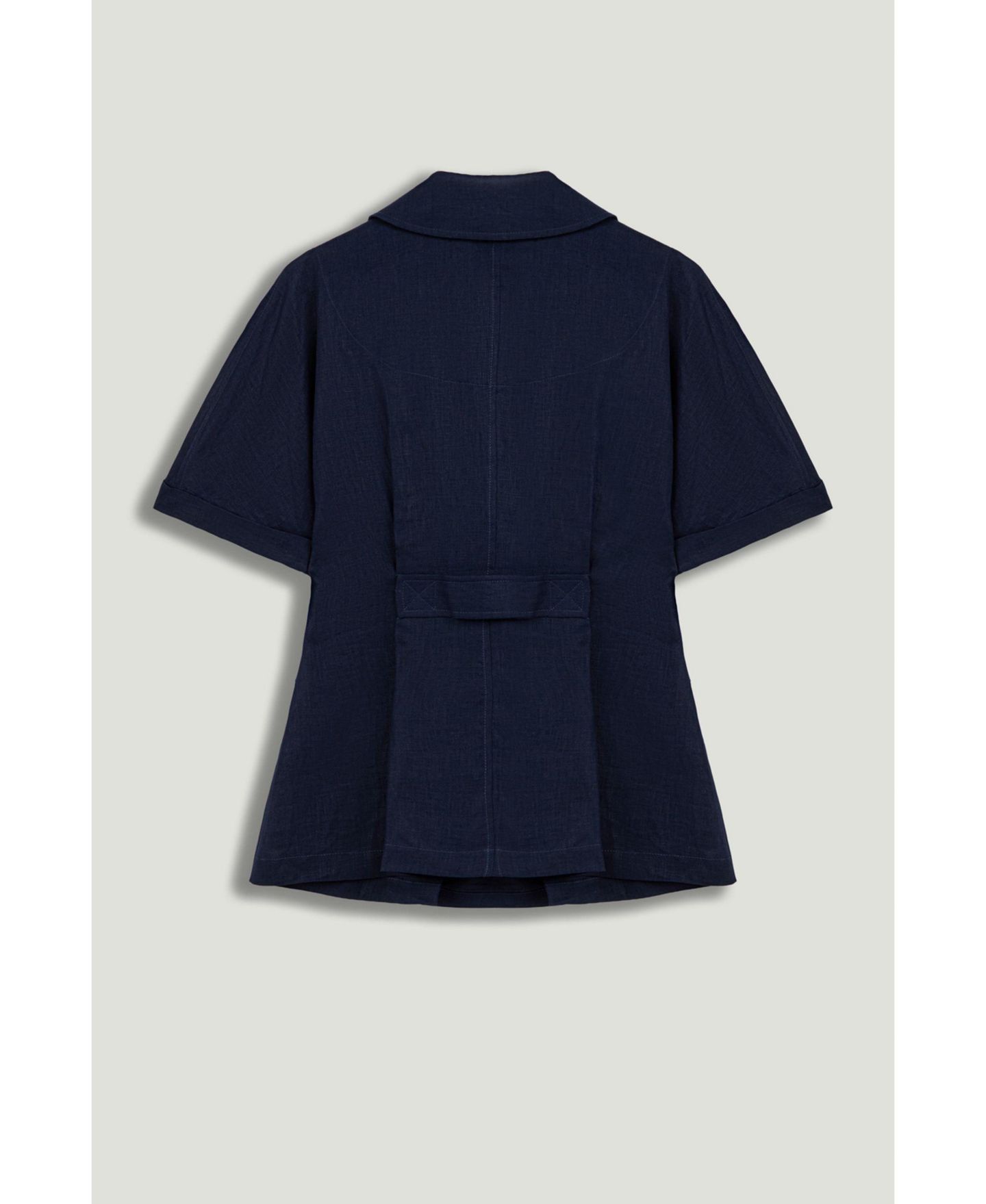 Женская куртка NOCTURNE Short Sleeve Blazer, цвет: Тёмно-синий — фото 6
