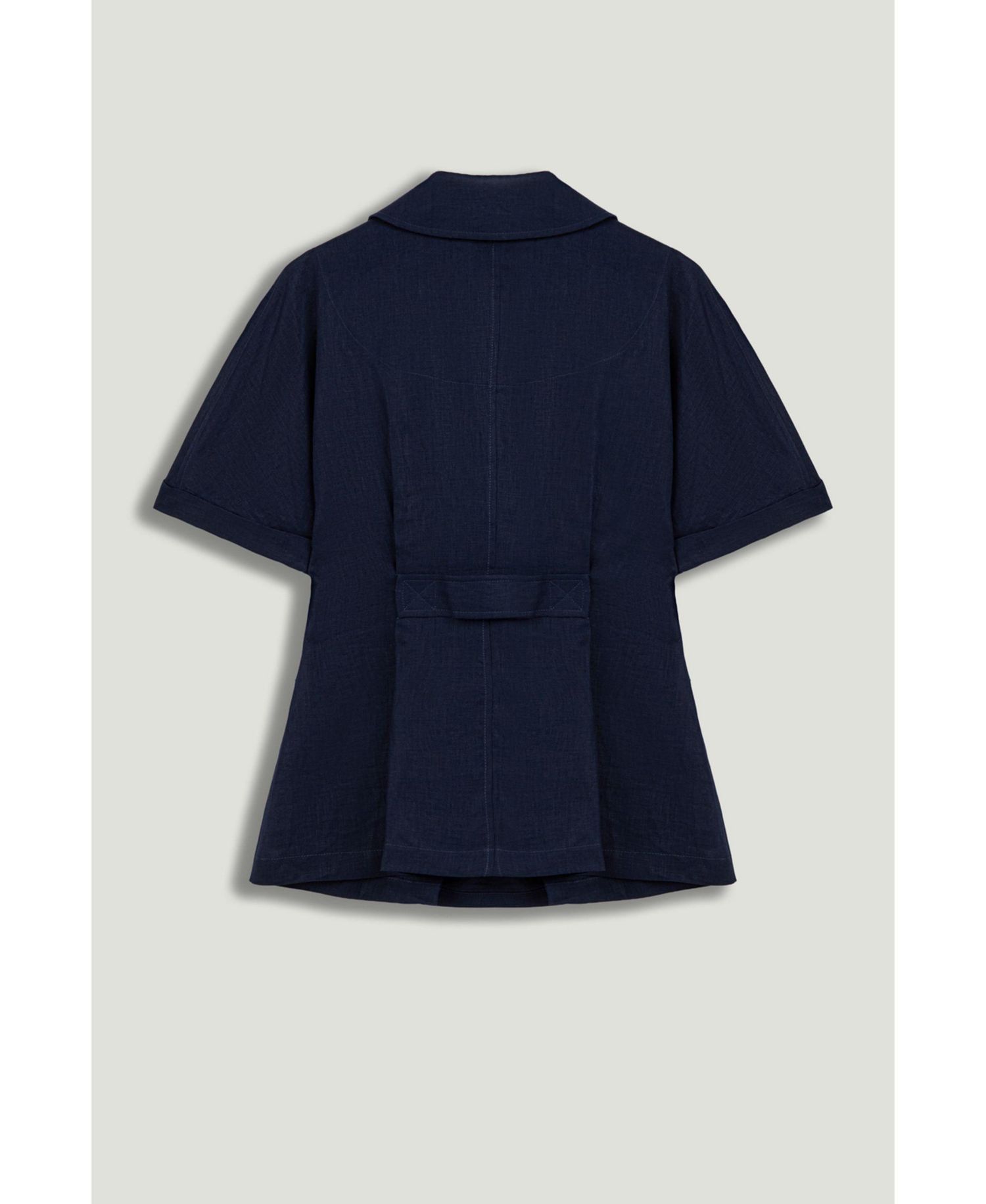 Women's Short Sleeve Blazer Jacket
