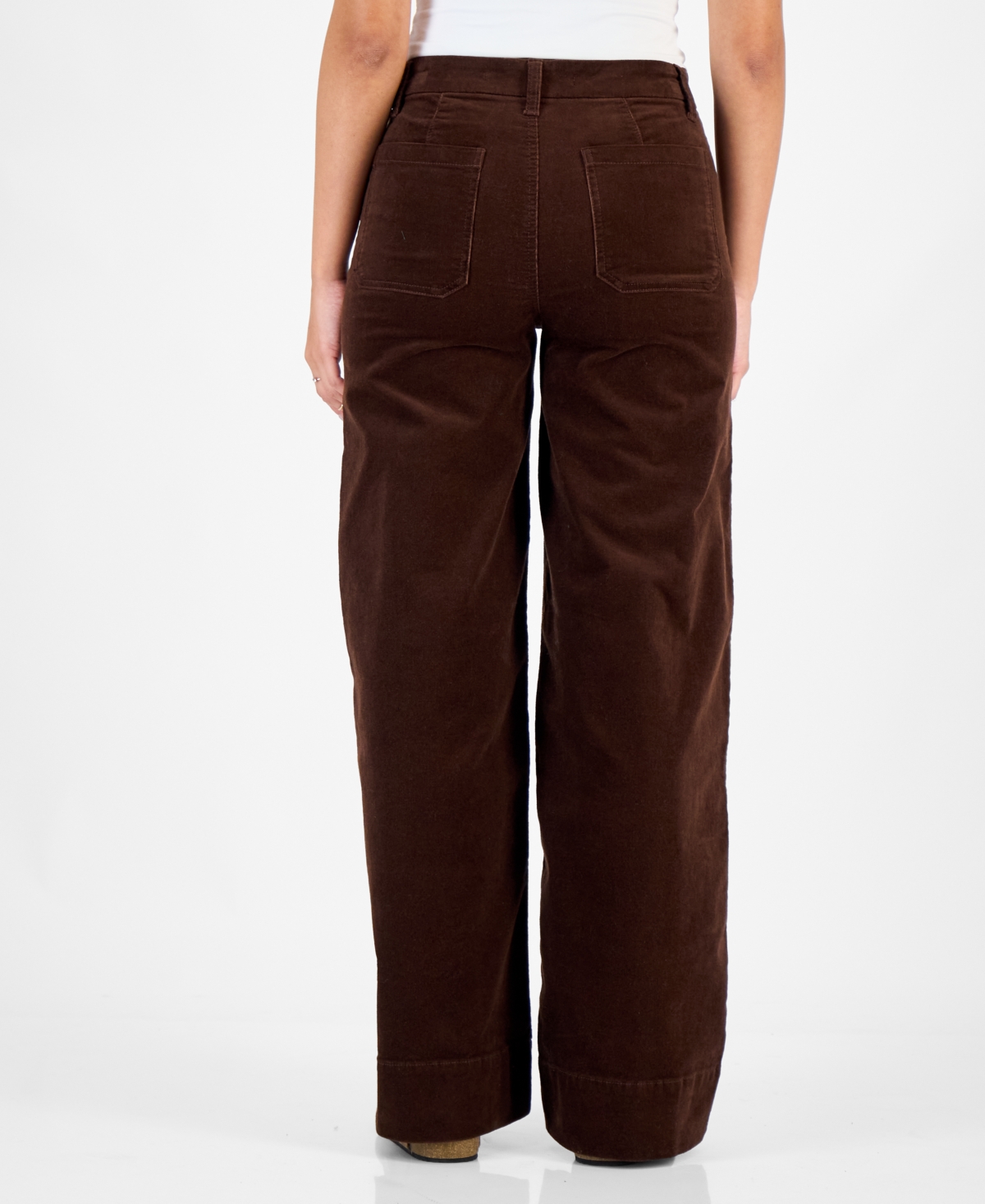 Celebrity Pink Juniors' High-Rise Wide-Leg Corduroy Jeans