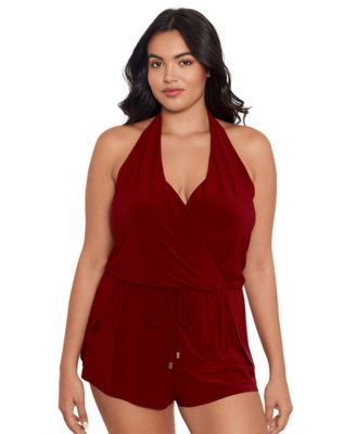 Plus Size Bianca Swim Romper