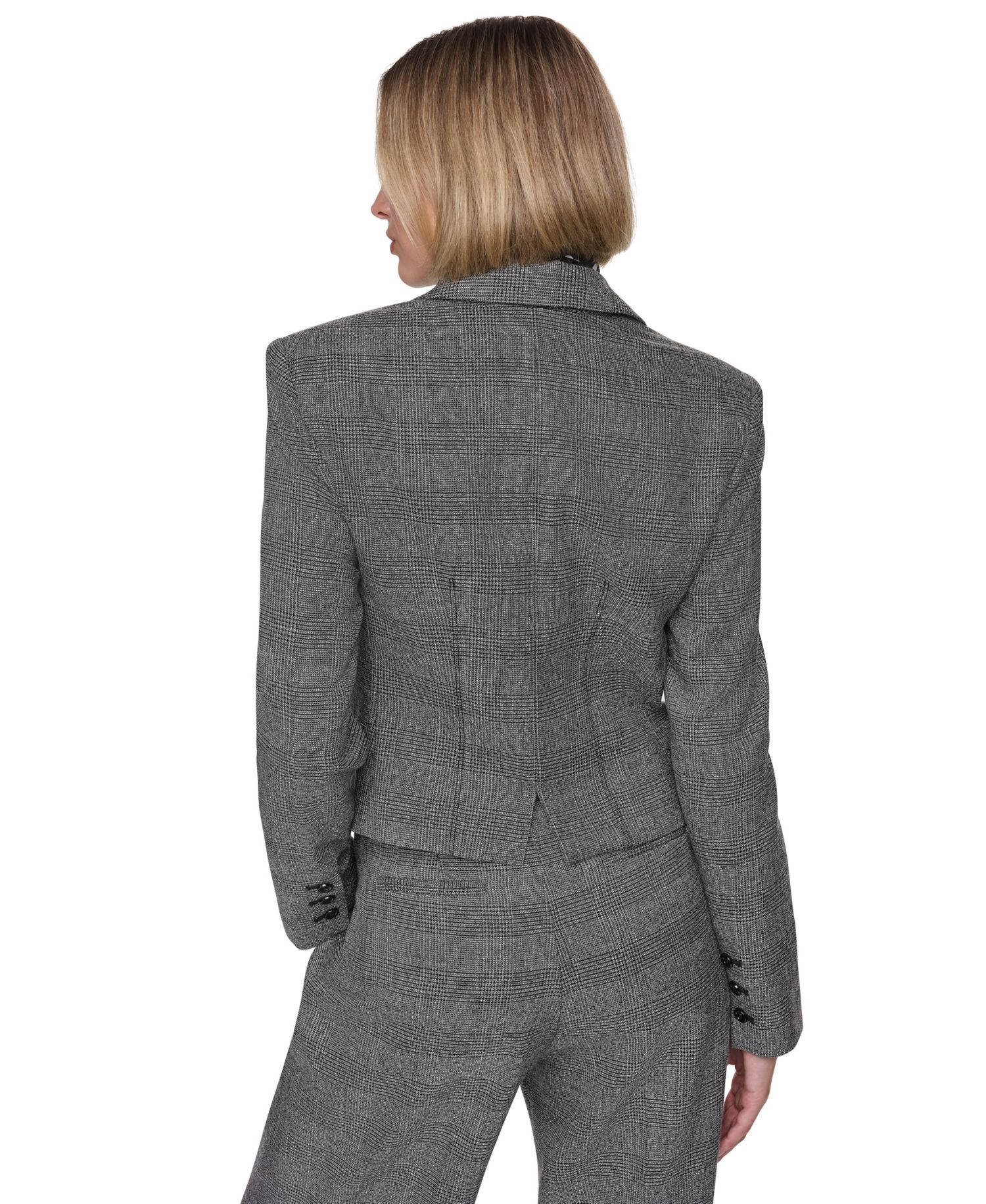 Women's Four-Button-Front Short Waiter Blazer