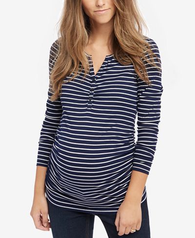 Motherhood Maternity Henley Top
