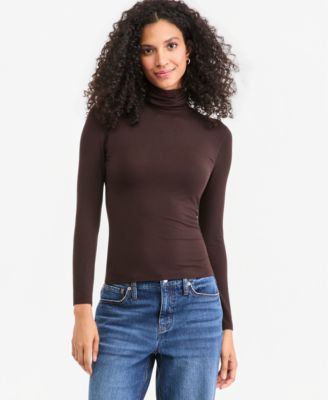 Women's Modal Long Sleeve Turtleneck
