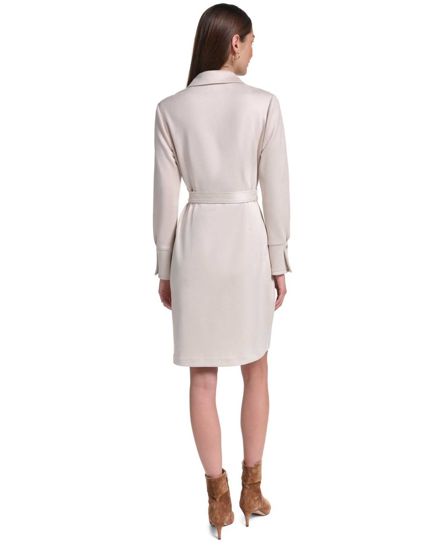 Women's Midi Shirt Dress