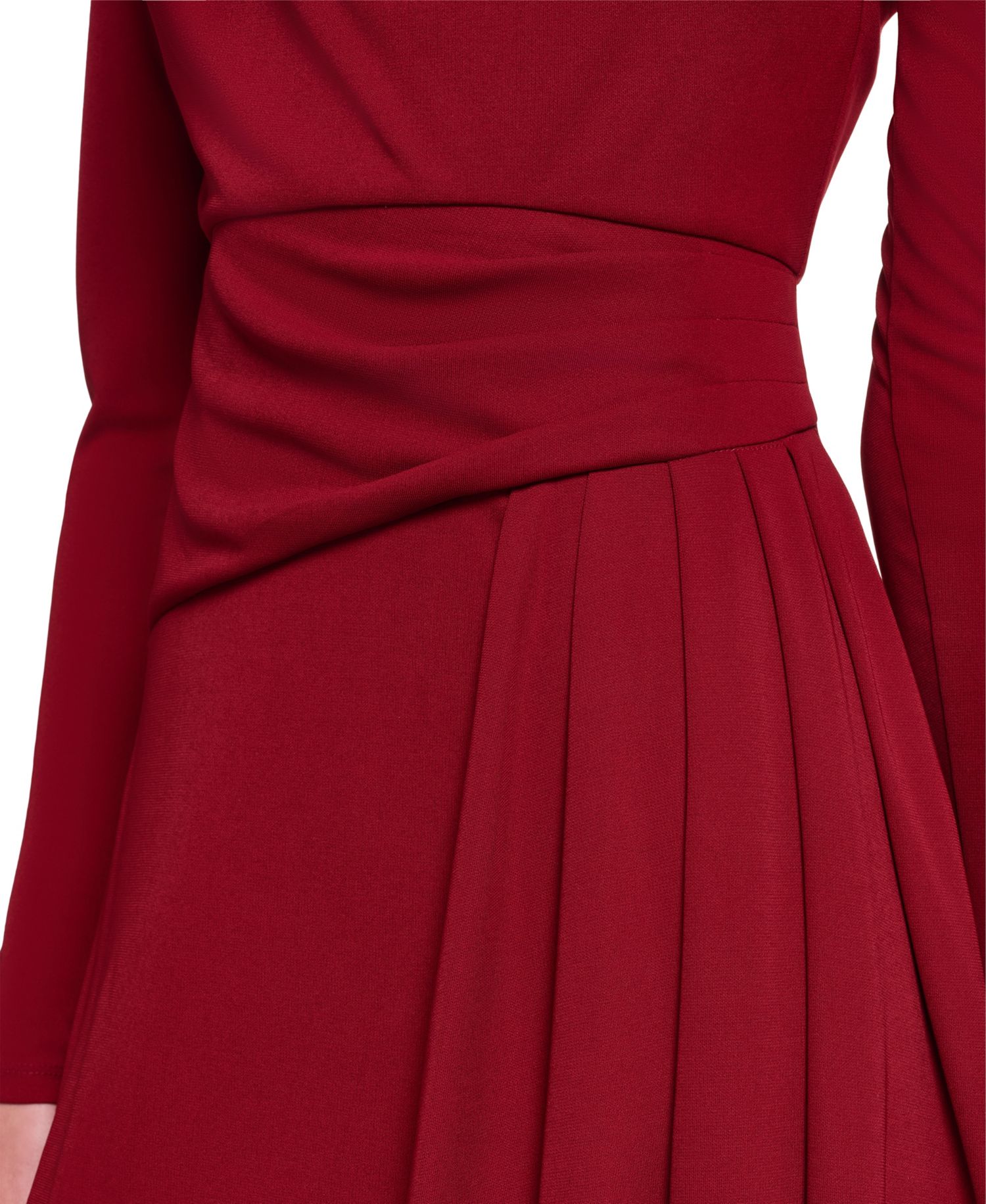 Women's Boat Neck Jersey Dress