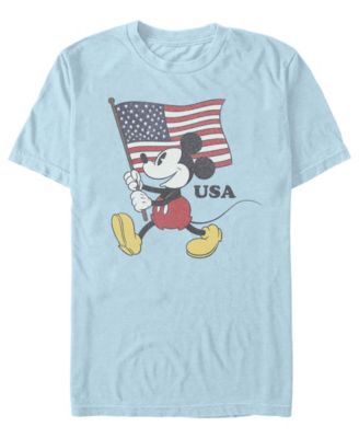 Men's Mickey Flag Carry Graphic T-Shirt