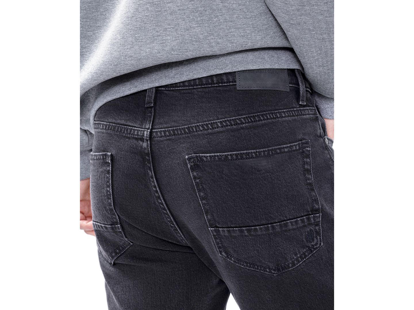Мужские джинсы Silver Jeans Co. Craig Bootcut, цвет: Чёрный — фото 5