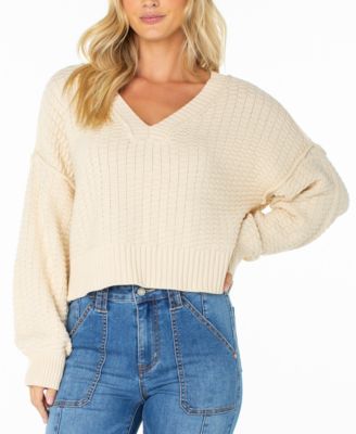 Women's Study Hall V-Neck Knit Sweater