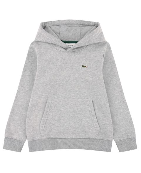 Худи Lacoste Long-Sleeve Fleece для мальчиков, цвет: Меланжевый