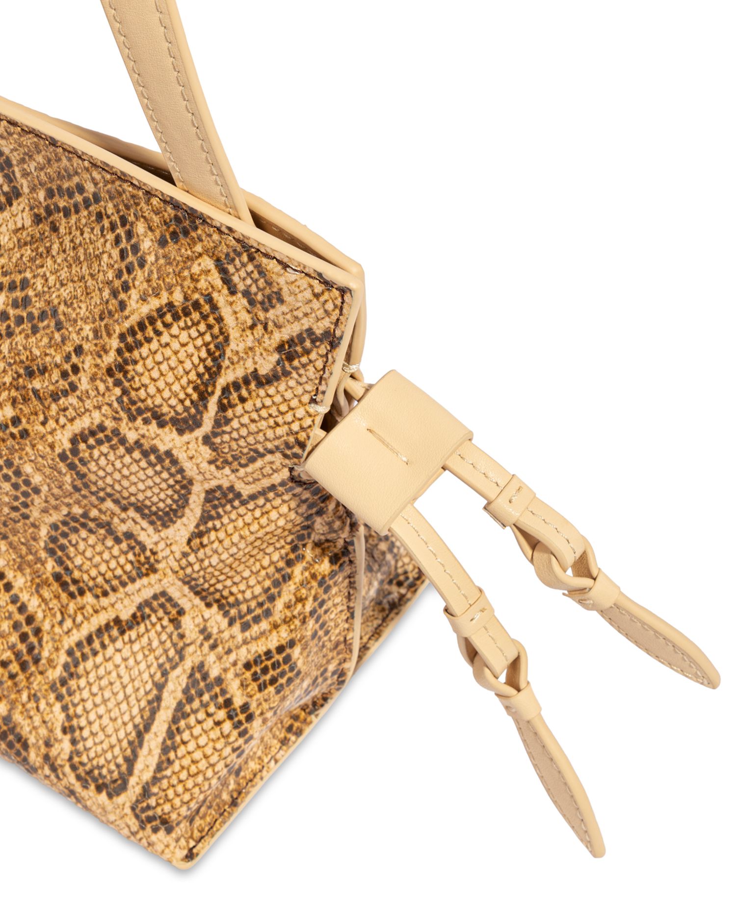 Poppy Oversized Medium Leather Clutch Handbag