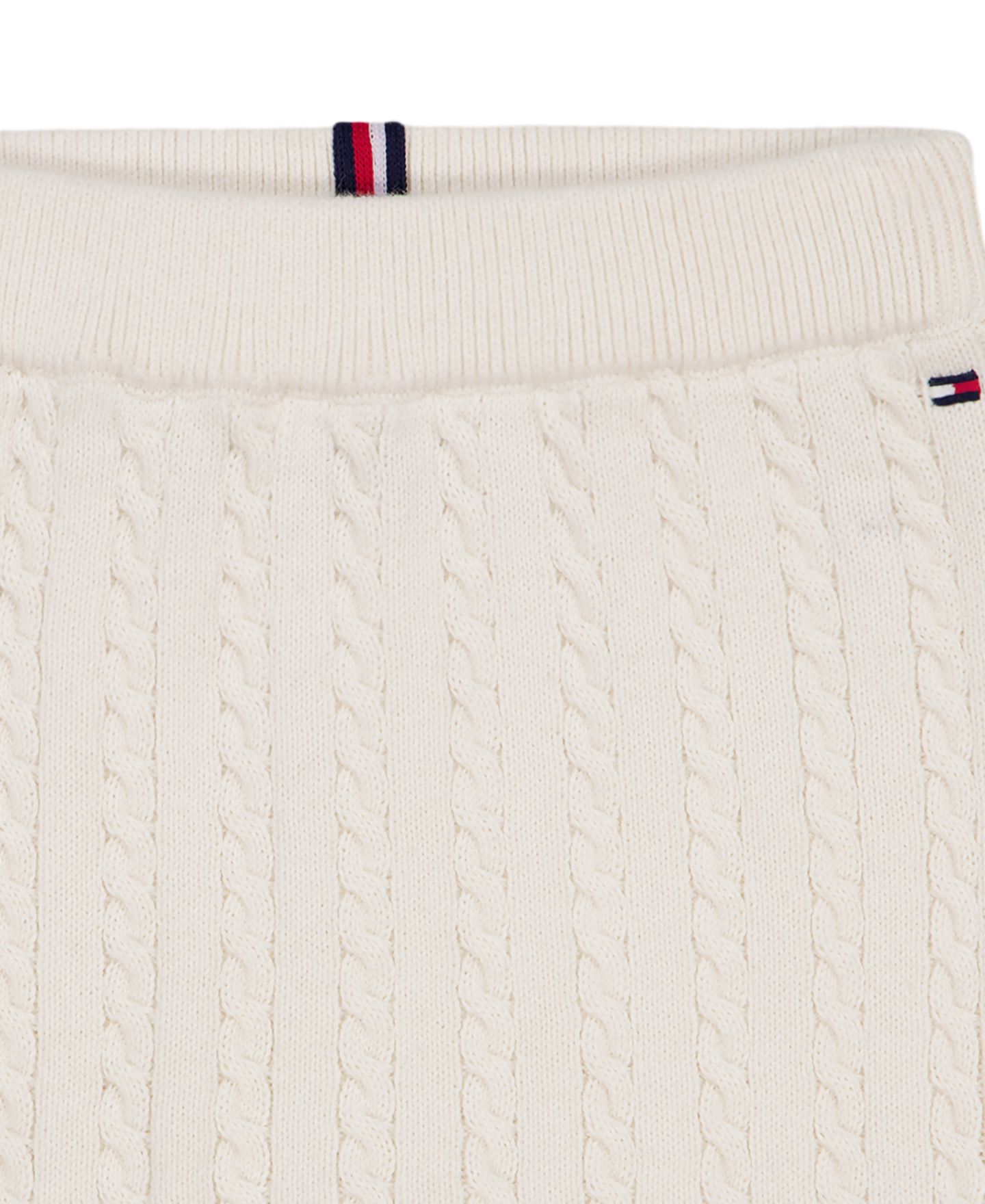 Детский комплект Tommy Hilfiger: кардиган с длинным рукавом и брюки, 2 предмета, цвет: Кремовый — фото 4