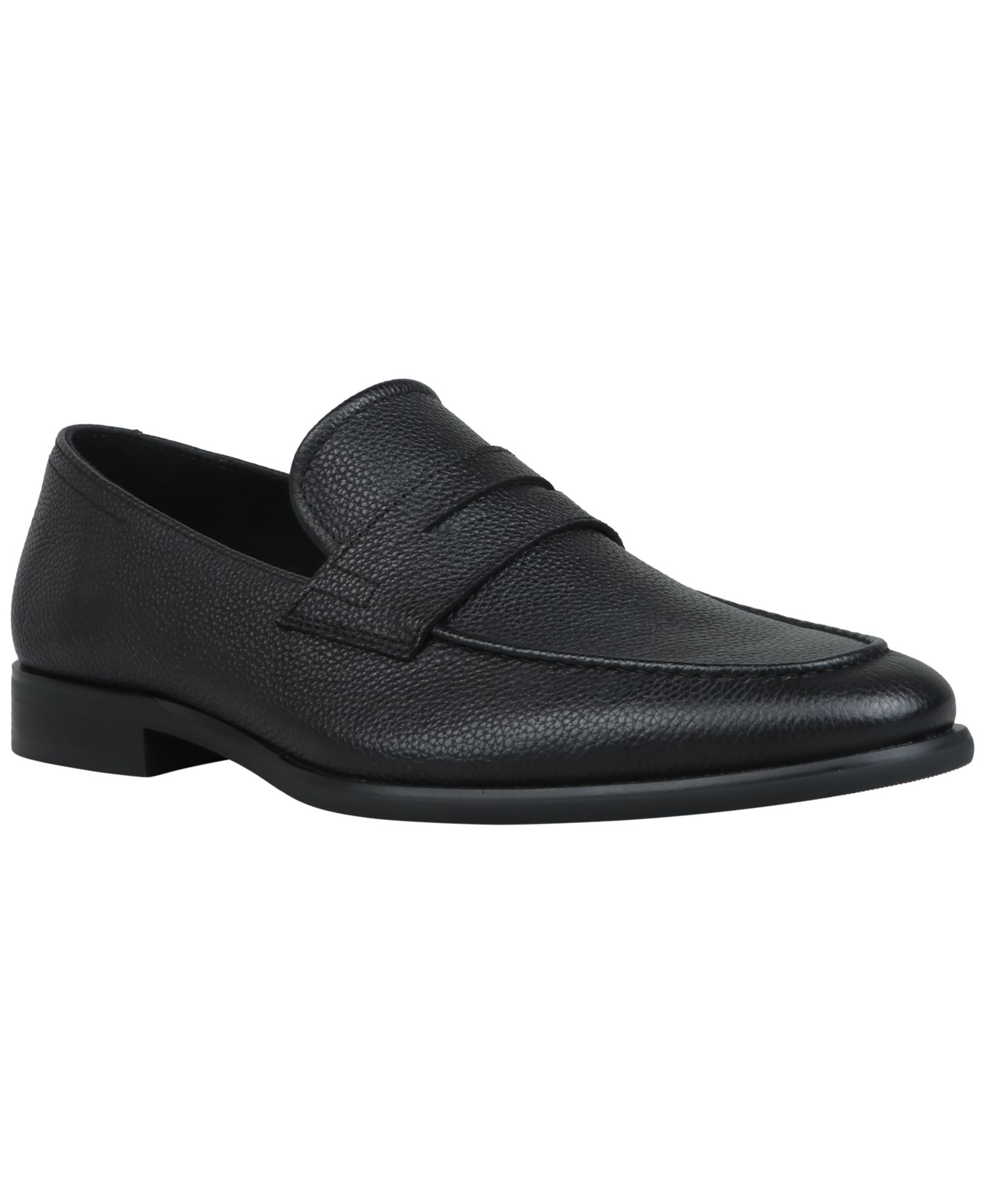 Men's Genuine Leather Slip-On Penny Loafers