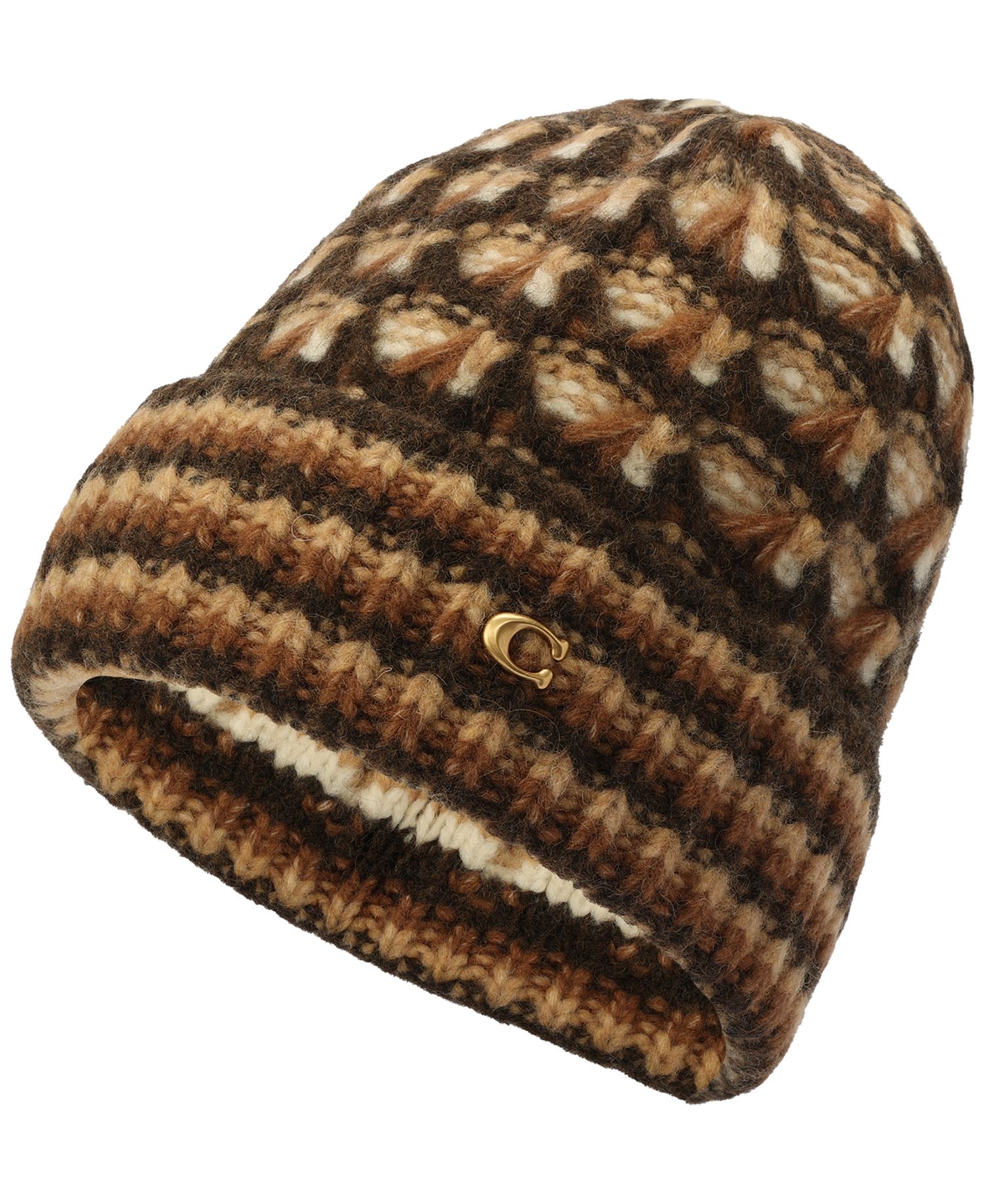 Textured Stitch Cozy Knit Beanie