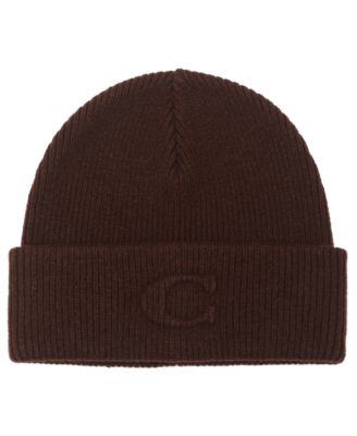 Women's Embossed C-Knit Beanie