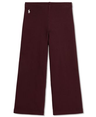Girls' 2T-6X Ribbed Wide-Leg Pants