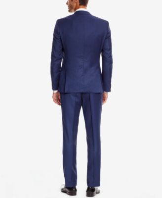 Hugo Boss BOSS Men's Slim-Fit Super 120 Virgin Wool 3-Piece Suit