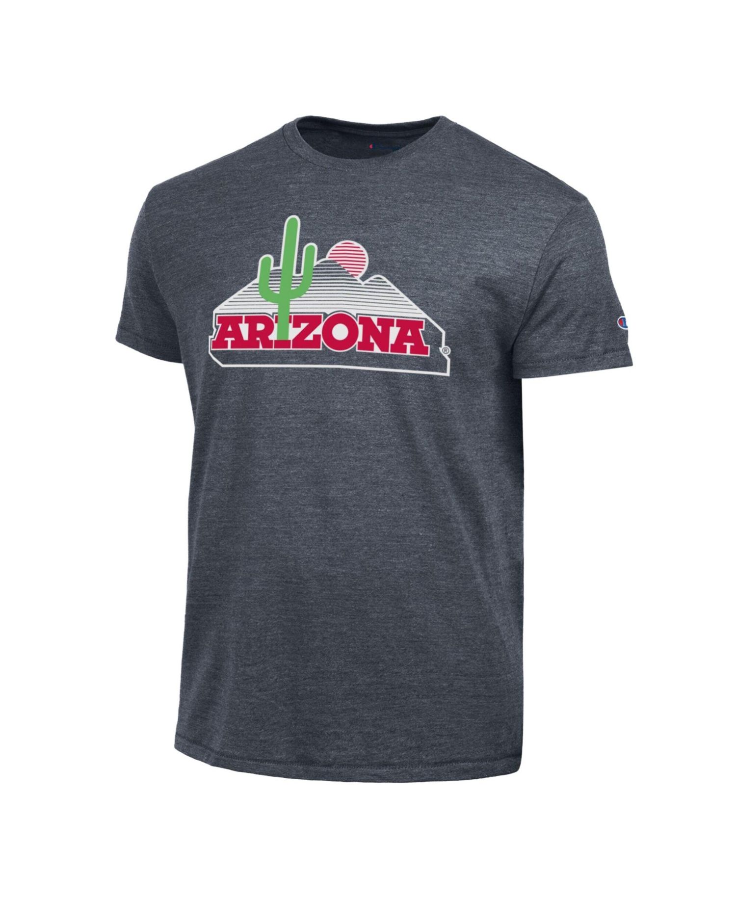 Men's Navy Arizona Wildcats Triumph Tri-Blend T-Shirt