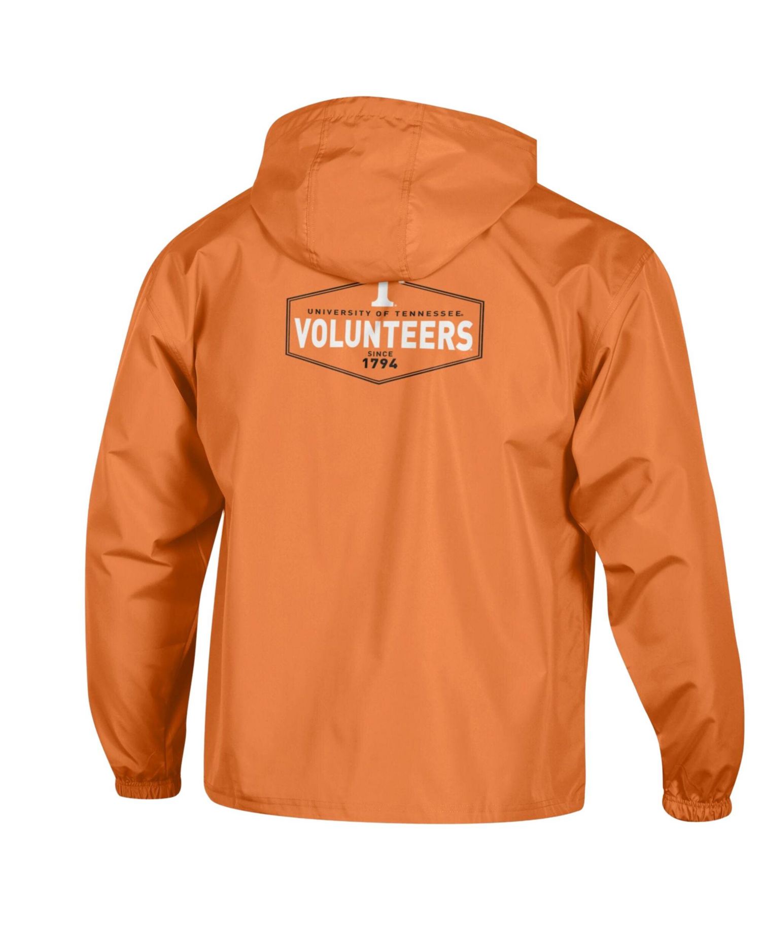 Men's Tennessee Orange Tennessee Delay Packable Half-Zip Hoodie