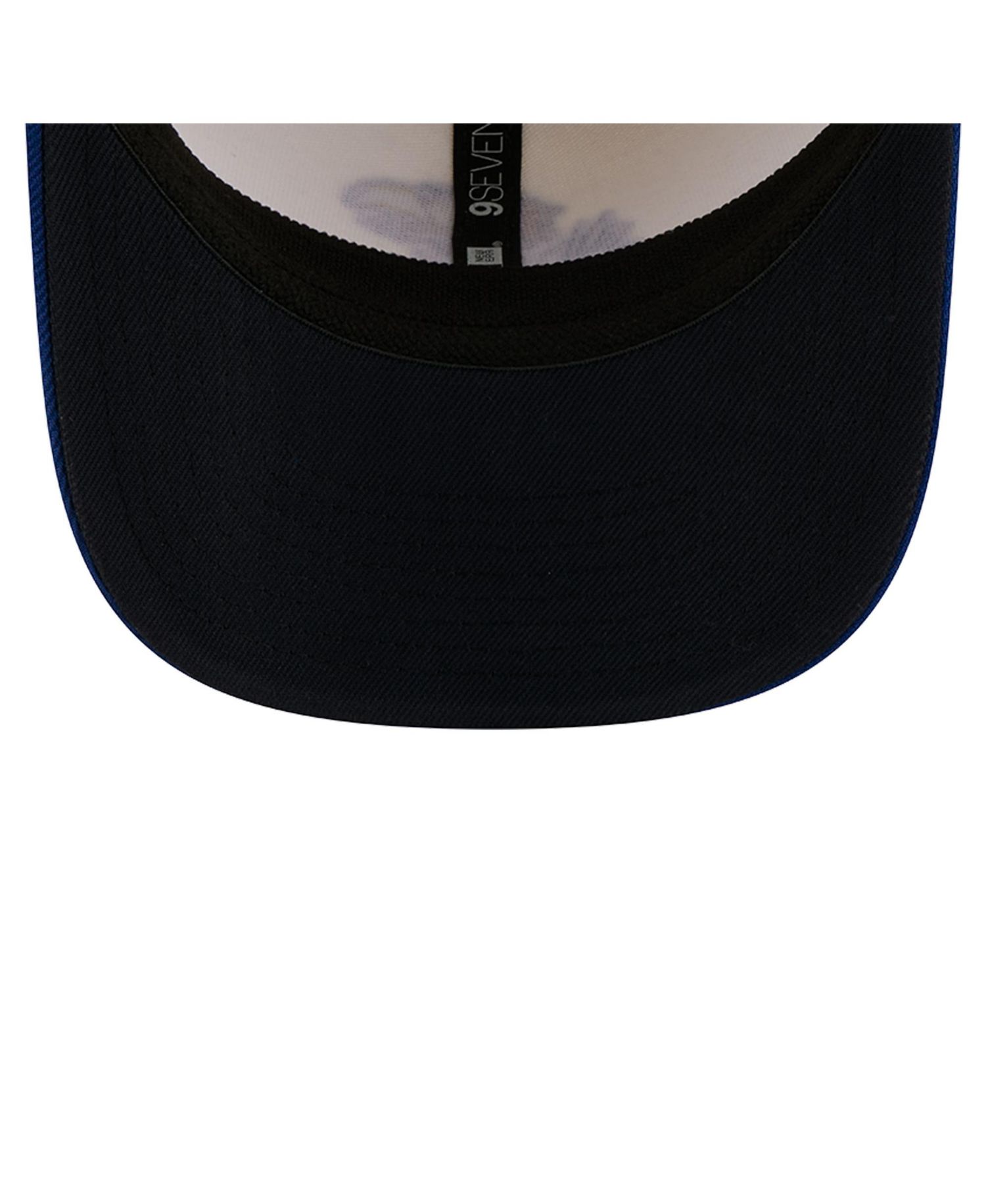 Men's White/Royal Kansas Jayhawks America's 250th 9SEVENTY Adjustable Hat