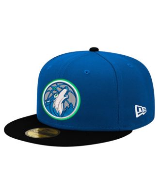 Men's Blue/Black Minnesota Timberwolves 59FIFTY Fitted Hat