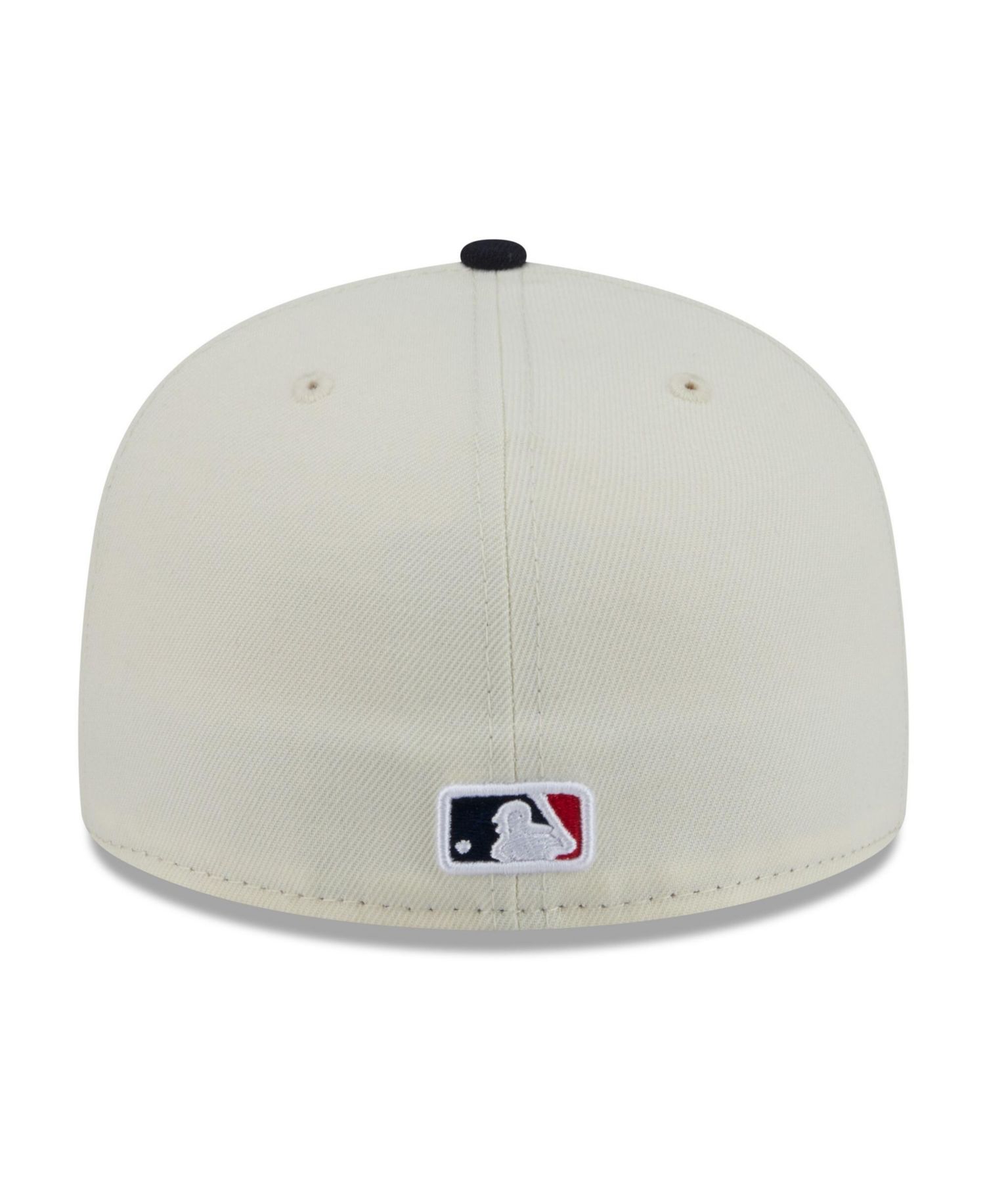 Men's White/Navy Atlanta Braves Blossom 59FIFTY Fitted Hat