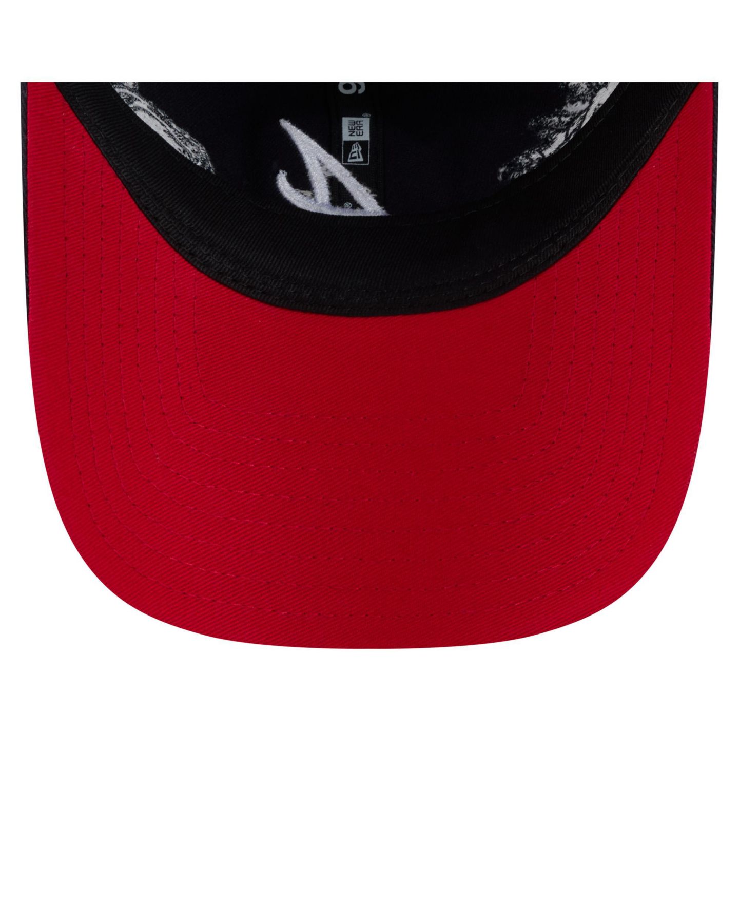 Женская кепка New Era Navy Atlanta Braves Roses 9TWENTY Adjustable Hat — фото 4