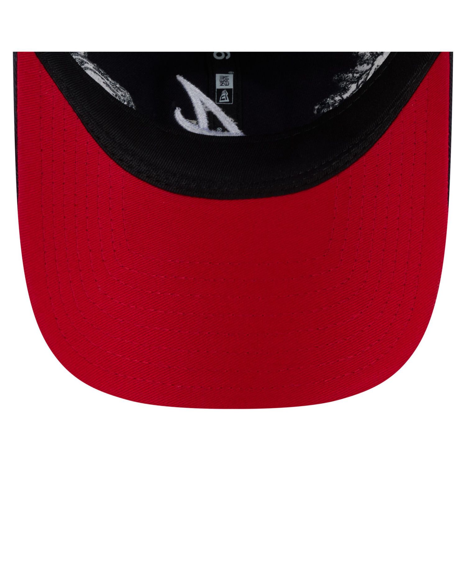 Women's Navy Atlanta Braves Roses 9TWENTY Adjustable Hat
