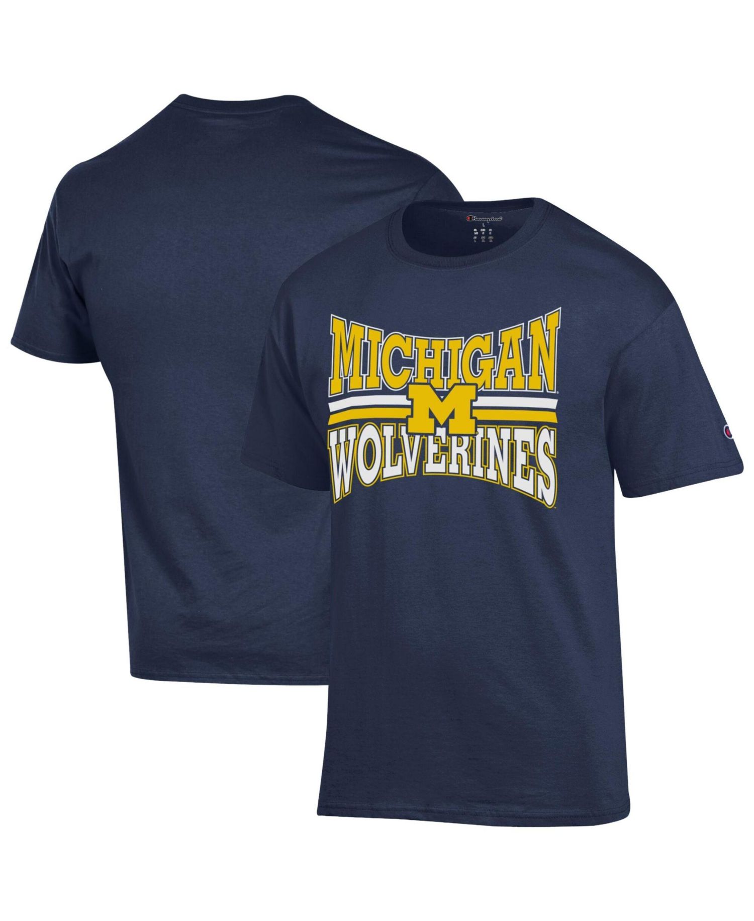 Men's Navy Michigan Wolverines Team Zoom T-Shirt
